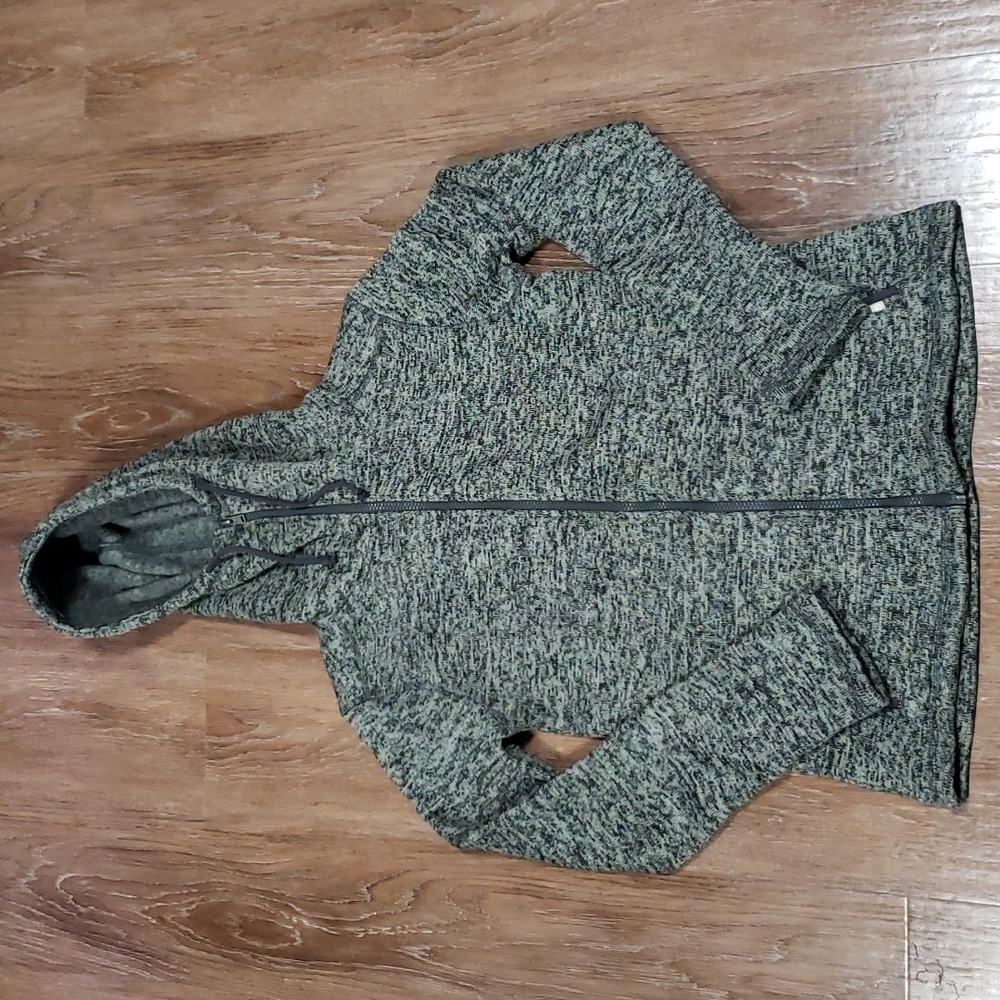 (L) ROXY Cozy Knit Thick Athleisure Fitted Heathered Casual Classic